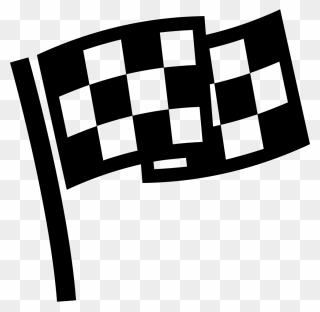 Checkered Flag For Sports - Checkered Flag Sprite Clipart