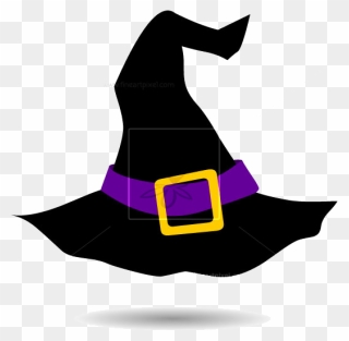 Witch Hat Illustration Free Clipart Clip Free Witch - Witch Hat Vector - Png Download