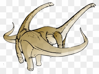 Dinosaur Alamosaurus Clip Art - Clip Art - Png Download