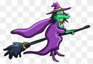 Witch Clipart Flying Witch, Witch Flying Witch Transparent - Witch Flying Png