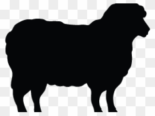 Goat Cattle Leicester Longwool Lincoln Sheep Texel - Sheep Silhouette Png Clipart