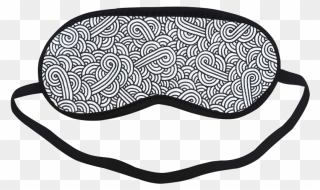 Eye Mask With Googly Eyes Clipart