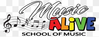 Music Alive School Of Music Logo Clipart