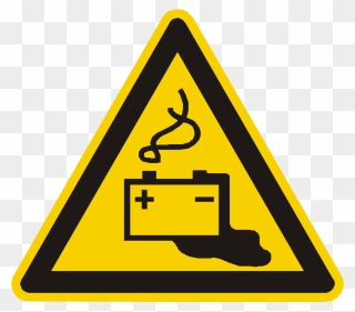 Caution High Voltage Logo Clipart