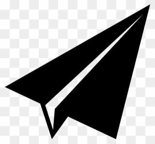 Png File Svg - Icon Png Paper Plane Clipart