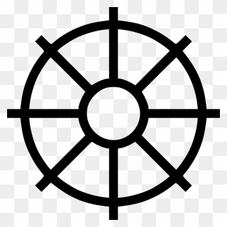 Ships Wheel - Hinduism Wheel Clipart
