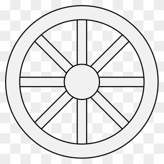 Wheel Clipart Black And White - Png Download