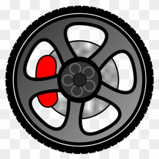 Cartoon Car Wheel Clipart