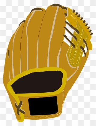Baseball Glove Sports Clipart - フリー 素材 グローブ イラスト - Png Download