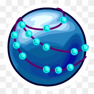 Transparent Crystal Ball Clipart - Club Penguin Blue Ball Id - Png Download