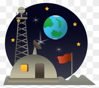 Space-station - Illustration Clipart
