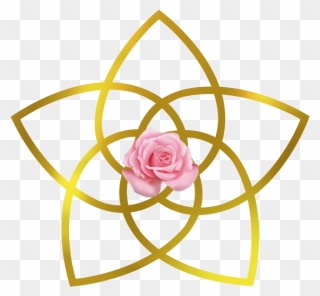 Pentagram Flower Clipart
