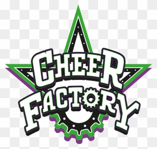 Transparent Cheerleading Clipart - Cheer Factory - Png Download
