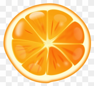 Orange Slice Clipart - Orange Slice Clip Art - Png Download