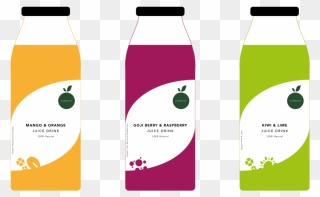 Juice Bottle Label Design , Png Download - Juice Bottle Label Design Png Clipart