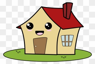 Kawaii House Clipart - Png Download