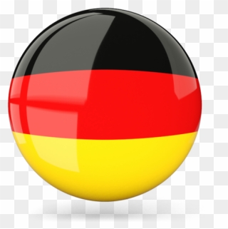 Germany Flag Png Transparent Images - Germany Flag Circle Png Clipart