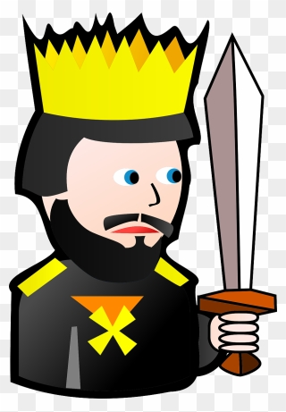 Human Character - Clipart Medieval Monarch - Png Download