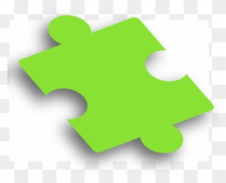 Green Puzzle Piece Png Clip Arts - Graphics Transparent Png