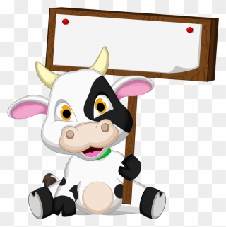 #mq #cow #cows #sign - Cow Cartoon Clipart