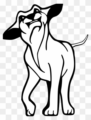 Mad Dog Drawing - Dog Cartoon Gif Png Clipart