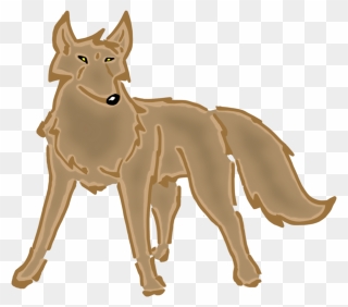 Clipart Wolf Line Drawing - Wolf Clipart Transparent Png