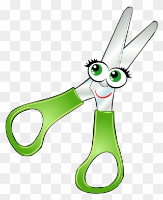 Cute Scissors Clipart - Png Download