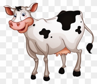Png Cartoon Cow - Cow Clip Arts Transparent Png