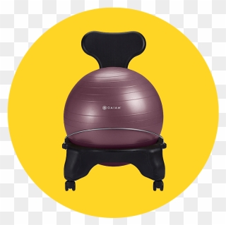 Gaiam Balance Ball Chair Clipart