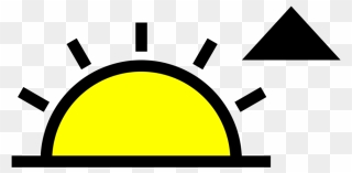 Angle,area,brand - Sunrise Symbol Clipart