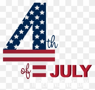 Transparent Background 4th Of July Clipart - Png Download