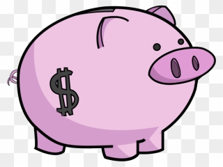 Fundraiser Clipart Piggy Bank - Cute Piggy Bank Clipart - Png Download