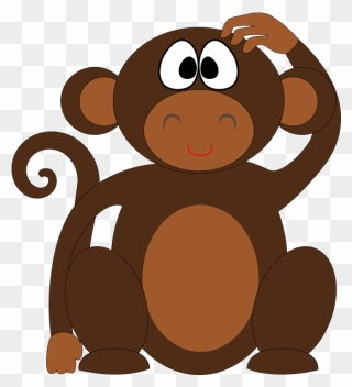 Cartoon Animals Monkey Clipart