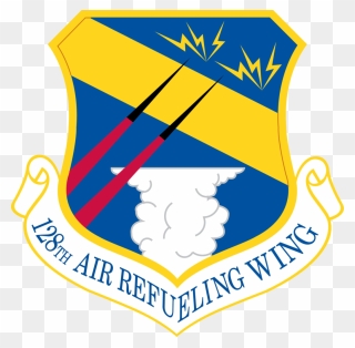 Department Of Military Affairs Logos - 128 Air Refueling Wing Logo Clipart