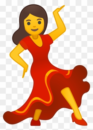 File Noto Emoji F - Dance Emoji Clipart
