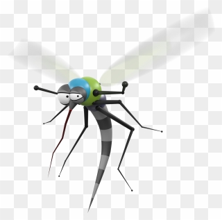 Mosquito Clip Crazy - Mosquito Selfie - Png Download