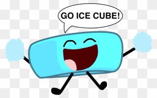 Transparent Clipart Creator - Bfdi Ice Cube And Bracelety - Png Download