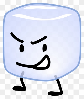 Battle For Dream Island Wiki - Bfdi Bfb Ice Cube Clipart