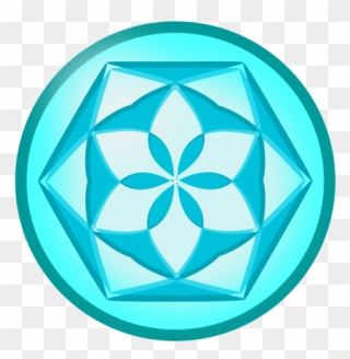 Turquoise,symmetry,area - Ice Png Icon Clipart