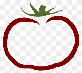 Tomato Outline Png - Heart Clipart