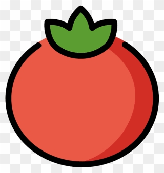 Tomato Emoji Clipart - Png Download