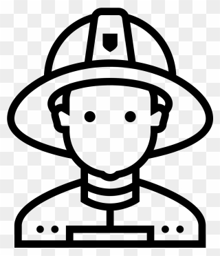 Transparent Blank Face Png - Engineer Clipart Black And White