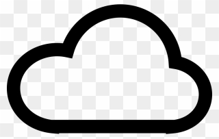 Internet Cloud Png - Vector Cloud Icon Png Clipart