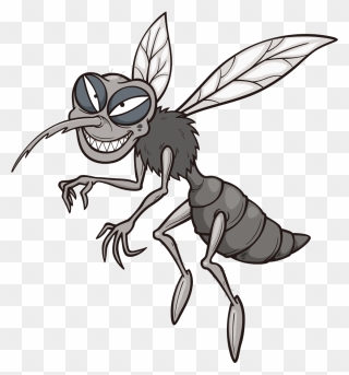Mosquito Drawing Cartoon Clipart