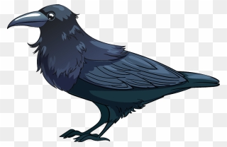 Raven Clipart - American Crow - Png Download