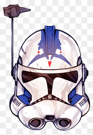 Star Wars Fives Helmet Clipart