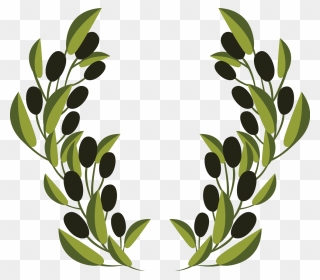 Olive Branch Clip Art - Clipart Olive Tree Branch - Png Download
