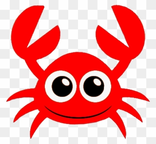 #googly Eyes #freetoedit - Cute Cartoon Crab Png Clipart