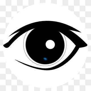 Animated Eyes Clip Art - Outline Of A Eye - Png Download