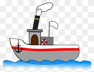 Steamboat Ship Steamer - Steamboat Clipart - Png Download